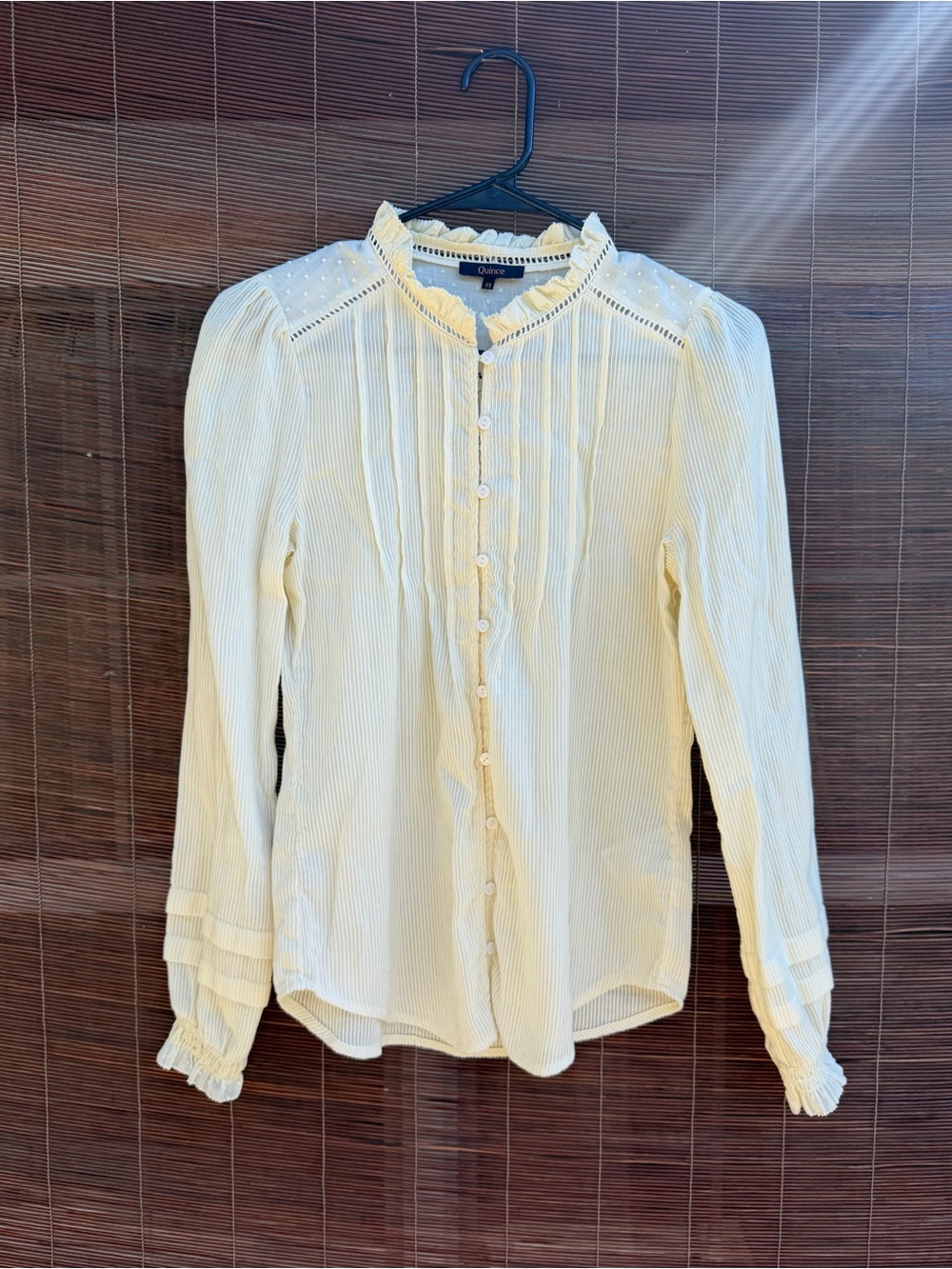 Quince Cotton Peasant Blouse